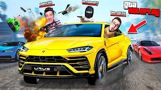 ДОГОНИ LAMBORGHINI URUS И ВЫИГРАЙ 1.000.000$! 1.000 ИГРОКОВ ОХОТЯТСЯ НА НАС! (GTA 5 RP / RADMIR)