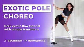 Exotic Pole Tutorial  | Beginner Intermediate Exotic Pole tutorial choreography 