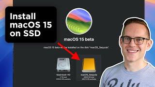 How to Install macOS Sequoia Beta on an SSD - External Hard Drive