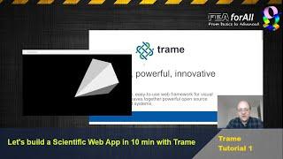 How to build a scientific web app in 10 min with Trame and VTK