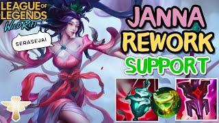 Janna Rework Support ตัวแม่เสกโล่ความสวย | Sacred Sword Janna - Wild Rift