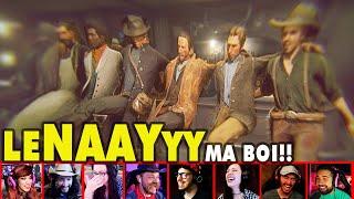 Gamers Reaction To Arthur And Lenny Epic Night At The Bar On Red Dead Redemption 2 | Mixed Reactions