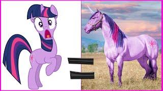 My Little Pony All Characters IN REAL LIFE | (MLP real life) Twilight Sparkle, Pinkie Pie, Applejack