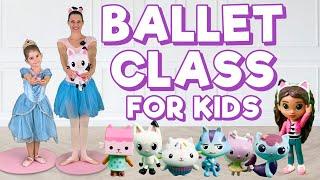 Ballet For Kids | Gabby's Dollhouse (Ages 2-6) Toddler Ballet 🩰