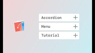 Customer Request: Accordion Menu