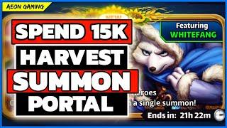 How Many Legendary Heroes Can You Get With 15K Gems  in Harvest Summon?  - Empires & Puzzles