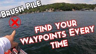 Finding & Fishing Your Waypoints