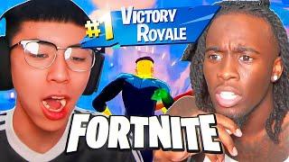 Rayasianboy & Kai Cenat FIRST FORTNITE WIN