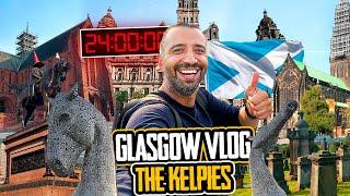 Glasgow in 24 Hours Vlog | Meet The Kelpies, The World's Largest Horse Statues