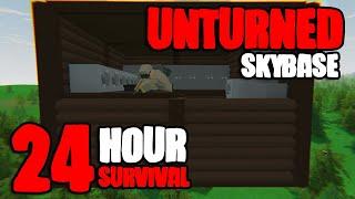 I Built A Skybase on Unturned & This is What Happened ..