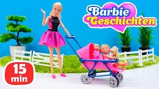 Barbie Geschichten Kompilation - Puppen Videos für Kinder. Spielspaß mit Barbie