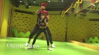 Ömür Abay (Zumba Fitness) New Choreo Prende La Cadera (Boom boom) With 7 years old (Sena Yılmaz)