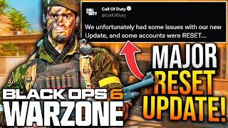 Black Ops 6: Major ACCOUNT RESET UPDATE! New PATCH NOTES, BROKEN WEAPONS, & More (WARZONE Update)