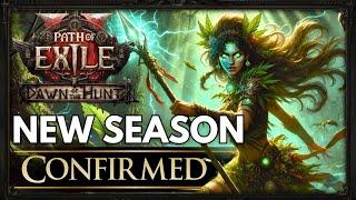 POE 2 NEW SEASON CONFIRMED - PATH OF EXILE 2 DAWN OF THE HUNT - POE 2 HUNTRESS CLASS - POE BUILDS