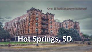 Hot Springs, SD  |  A 4K City Walking Tour
