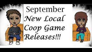 New Local Coop Game Releases coming in September.