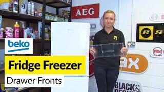 Replacing a Freezer Drawer Front? - Beko Fridge Freezer Change!