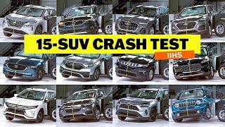 Car Crash Test Compilation 15 Small SUV – Side Impact Comparison