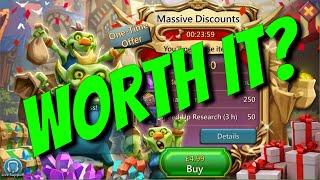 Massive Discounts! Worth It? - Lords Mobile