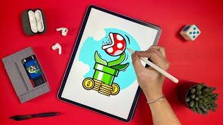 You Can Draw This iPad Vector Art - Adobe illustrator