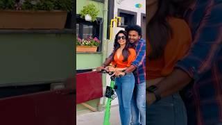 Sam Rides Scooter Cuteness Overloaded | Vijay Deverakonda, Samantha | Hesham | #ytshorts