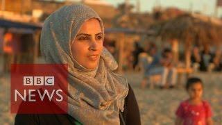 Life as a nurse in Gaza  - BBC News