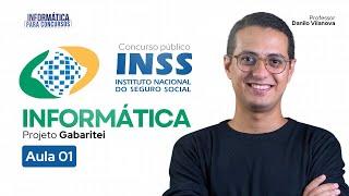 Concurso INSS | Aula 01 - Noções de Informática - Prof. Danilo Vilanova #opior #concurso #inss