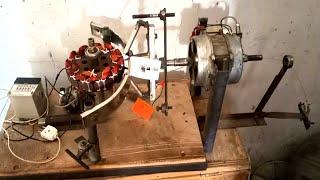 Homemade ceiling fan winding machine Diy