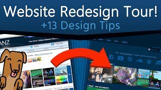 13 Website Redesign Tips - Before & After