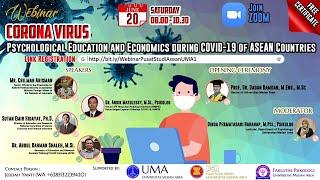 Webinar Pyschological Education And Economics During Covid-19 Of Asean Countries