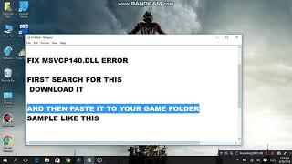 HOW TO FIX MSVCP140 DLL ERROR IN PUBG    PUBG MSVCP ERROR FIXED