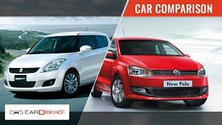 Maruti Swift vs Volkswagen Polo | Video Comparison | CarDekho.com