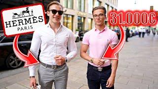 17 JÄHRIGER MIT 31.000 ROLEX  | WIE VIEL IST DEIN OUTFIT WERT ? | MAHAN