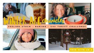 Thrift Challenge: $40 a Month | Overwhelmed but Pushing Through + Healthy Recipes 