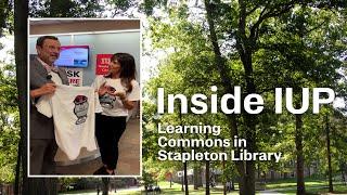 Inside IUP: Learning Commons in Stapleton Library