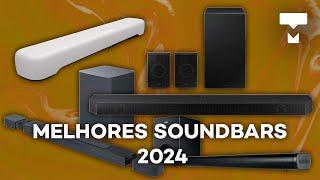 TOP 7 MELHORES SOUNDBARS para comprar em 2024