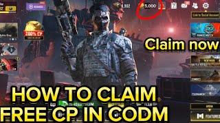 *NEW* How to claim free Cp in CODM *claim now*