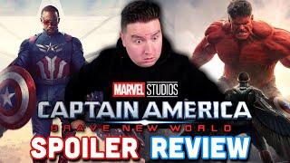 Captain America Brave New World SPOILER REVIEW (WTF Post Credit Scene)