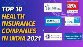 Top 10 Health Insurance Companies in India 2021 | Best Health Insurance Companies | IRDAI Ranking