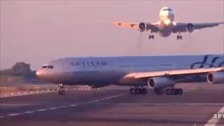 Landung Barcelona Airport El Prat Crash UTair Aviation Near Miss go Around flughafen 2014