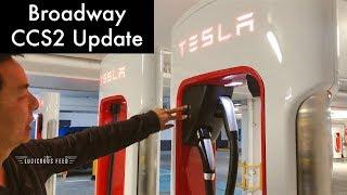 Tesla Supercharger CCS2 Update for Model 3 Broadway Sydney | Ludicrous Feed | Tesla Tom