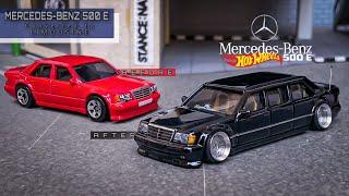 MERCEDES-BENZ 500 E HOT WHEELS CUSTOM || Converted  To Limousine