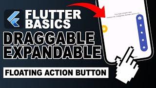 Flutter Draggable and Expandable Floating Action Button | Animated Menu FAB - Flutter Tutorial