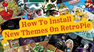 How To Install & Change New Themes on RetroPie 2020 Update - RetroPie Guy Collection