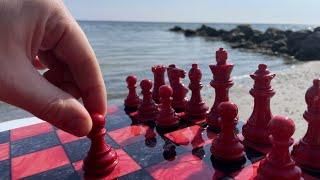 How to Play Chess ASMR   Relax by the Seashore, waves crashing, soft spoken.