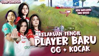 NGAKAK !!! BEGINI KOCAKNYA KETENGILAN DAN KE GG AN PLAYER BARU BTR ACE !! BABYLA PUBG MOBILE