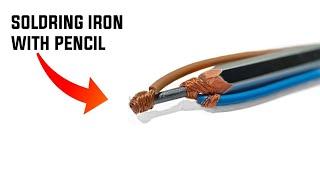 Make Your Own Soldering Iron | With Pencil