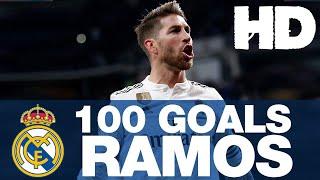 Sergio Ramos All 100 Goals For Real Madrid  HD