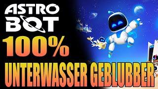 Astro Bot 100% Guide - Unterwasser Geblubber - Alle Bots - Alle Puzzle - Bubbling Under