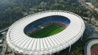 Flying Over Stadio Olimpico By Drone 4K Footage | Stadio Olimpico 4K